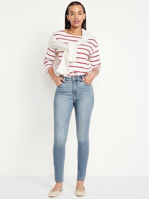 High-Waisted Wow Super-Skinny Jeans Product Image