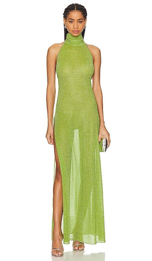 Lumiere Turtleneck Dress Oseree Product Image
