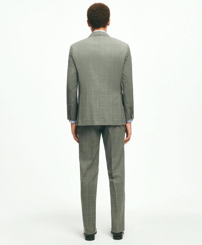 Slim Fit 1818 Windowpane Suit In Wool Product Image