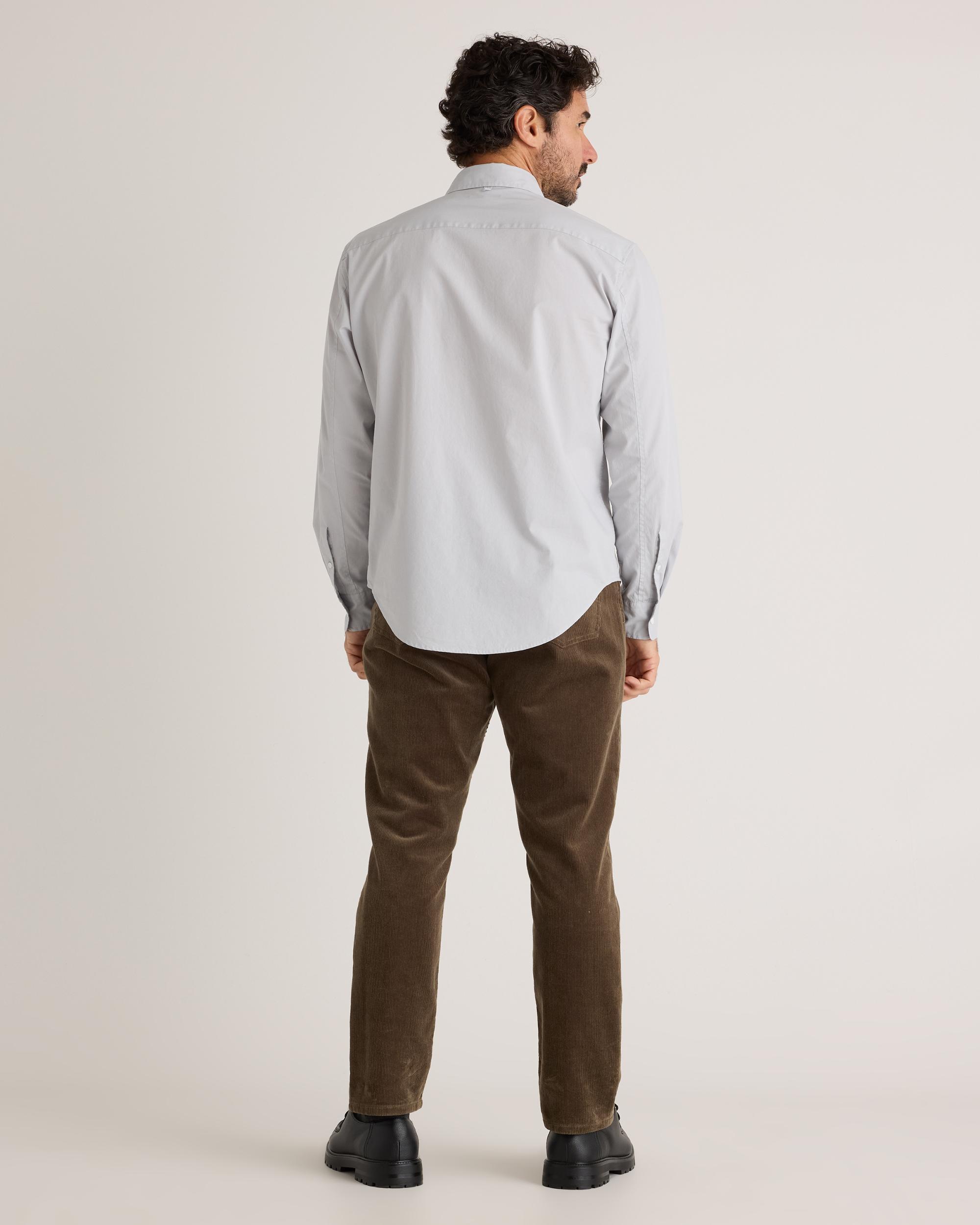 Quince | Men's Stretch Poplin Shirt Organic Cotton Product Image