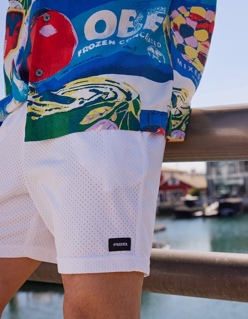 RSQ Mens 6" Mesh Shorts Product Image