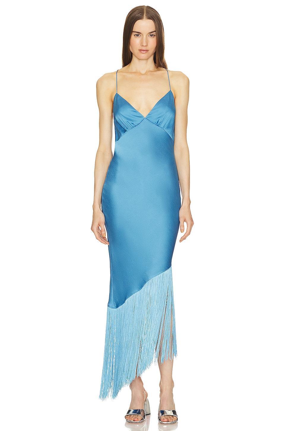 Haverine Fringe Maxi Dress SAYLOR Product Image