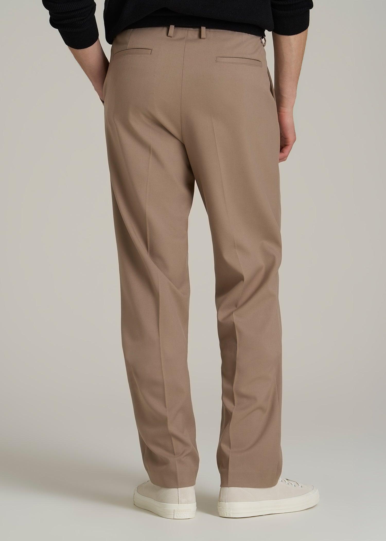 Tall Men's Relaxed Pleated Trouser in Deep Cove Product Image
