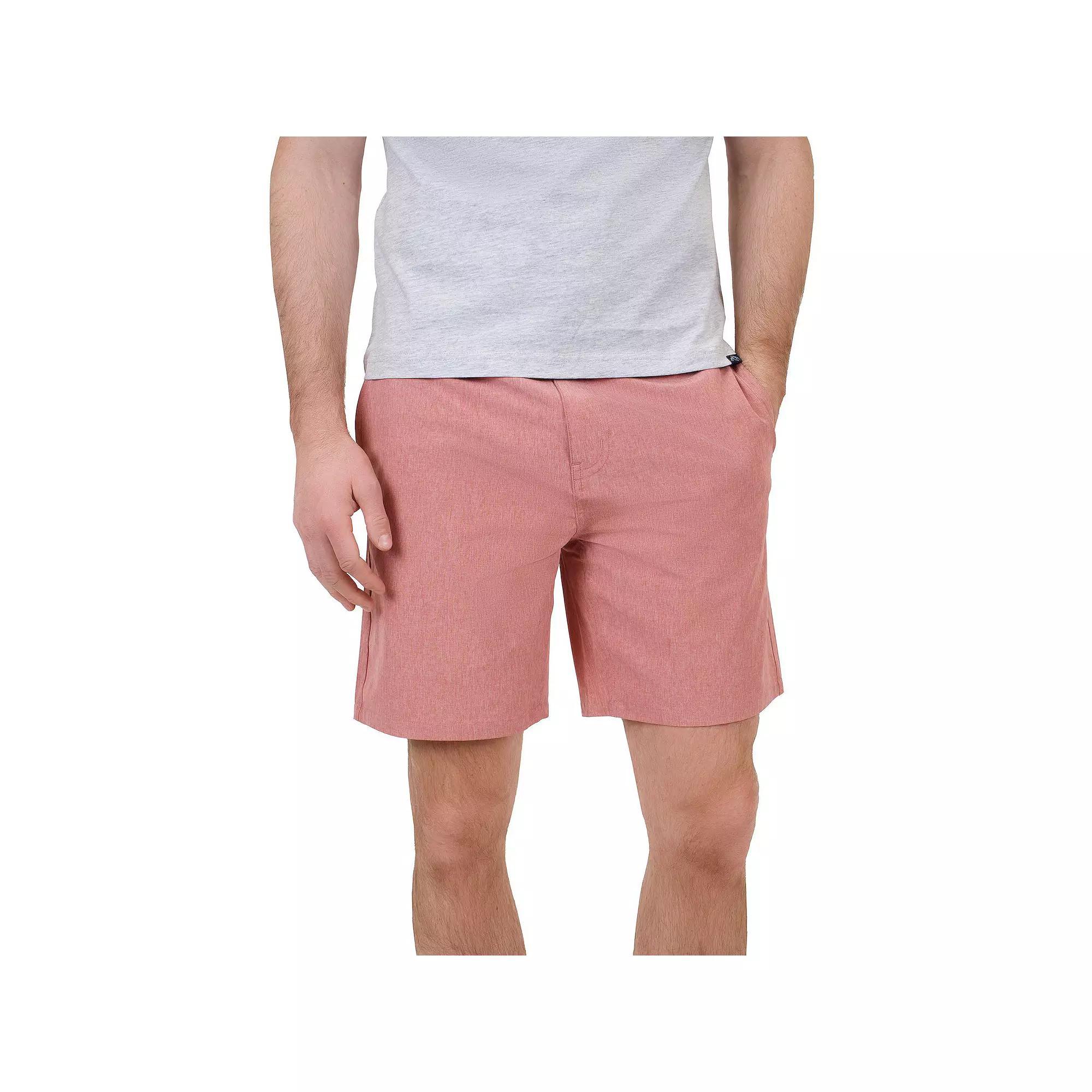 Men's Mountain and Isles Hybrid Shorts, Size: 36, Pink Product Image