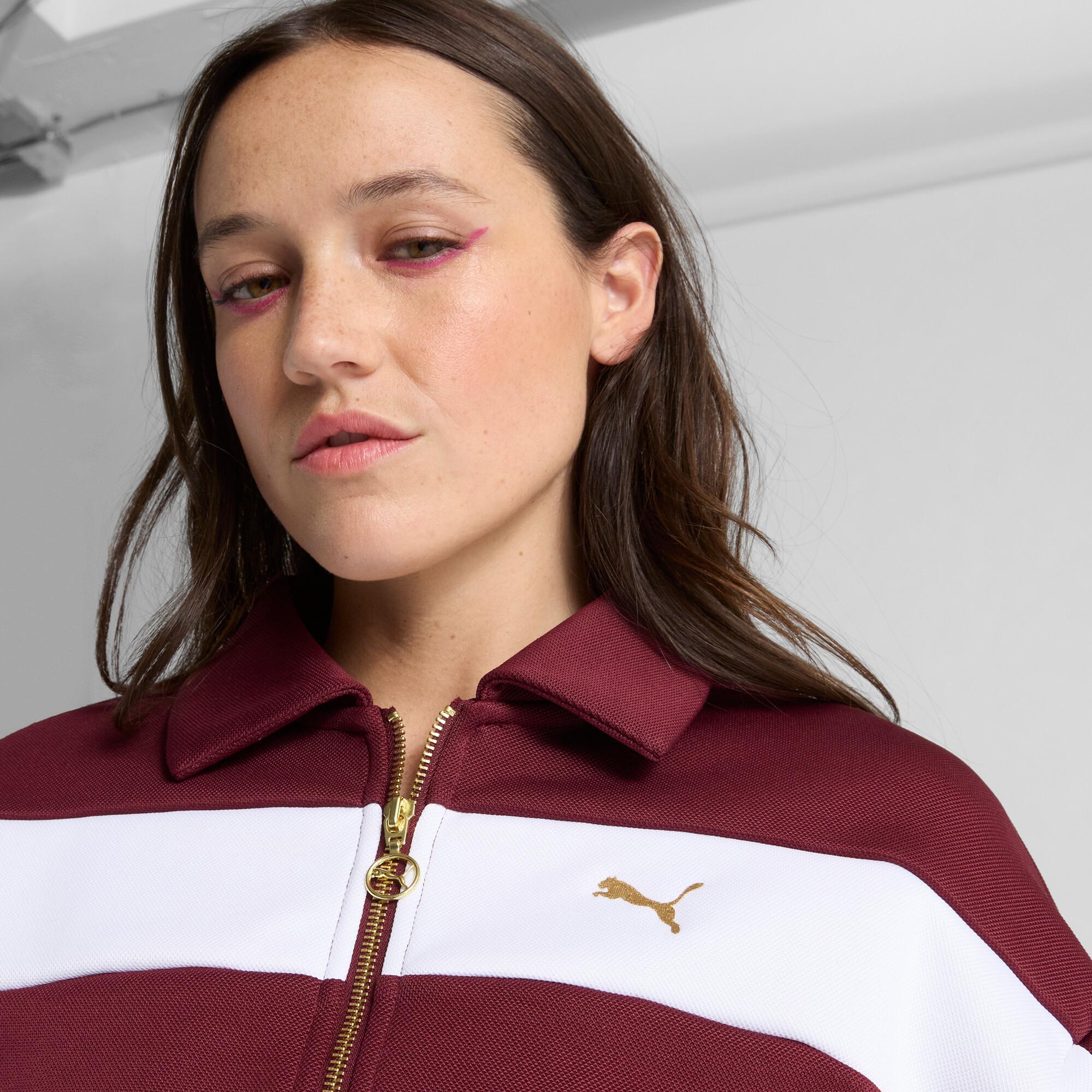 PUMA Women's Relaxed Crop Track Jacket Product Image