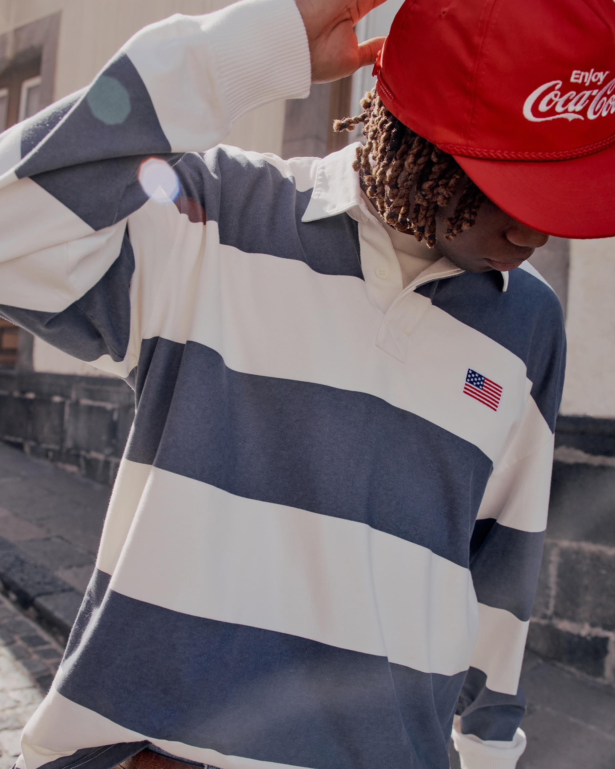 Boxy Heavyweight Rugby Polo Product Image