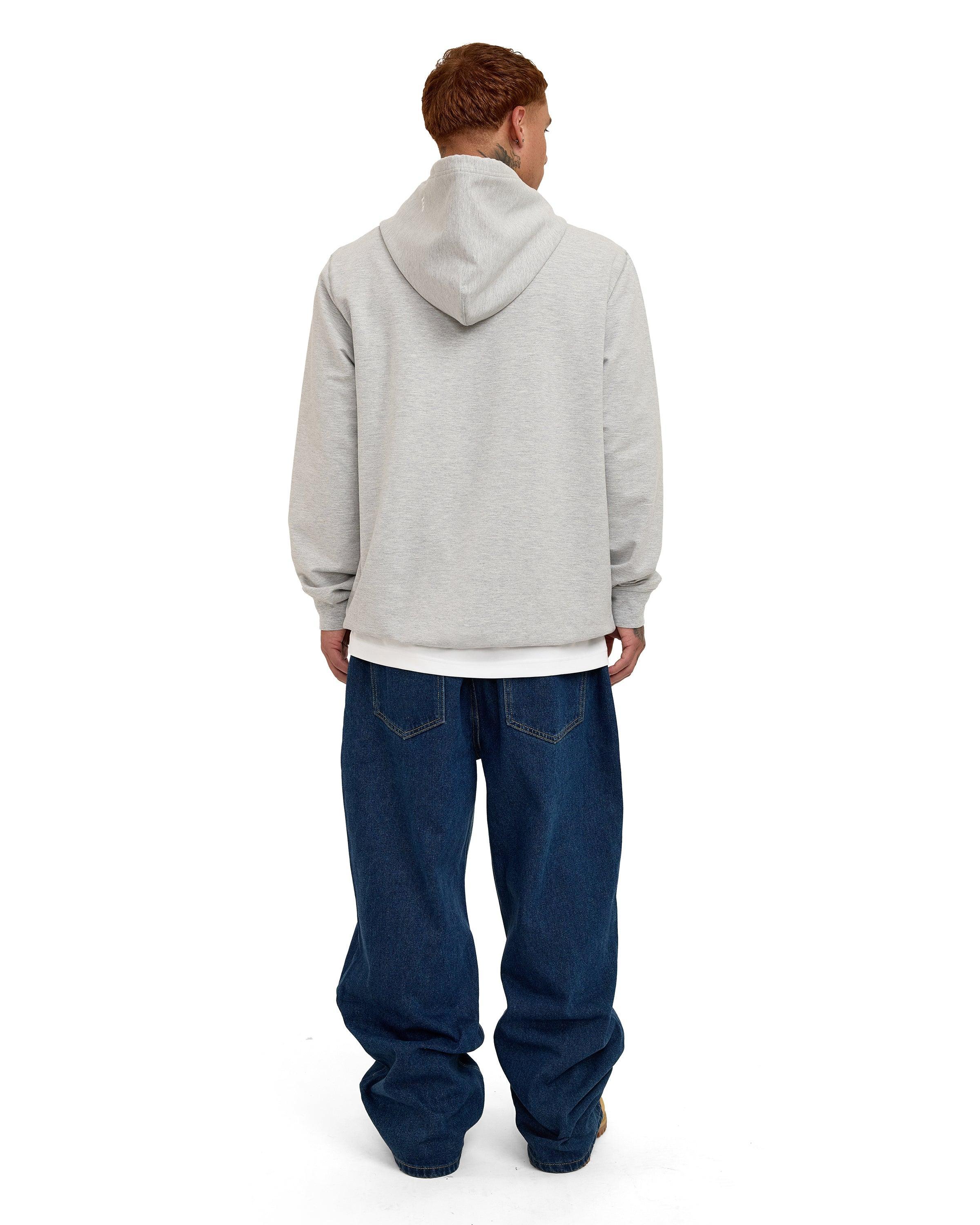 Chicago Cubs Logo Essentials Tonal Gray Hoodie Male Product Image