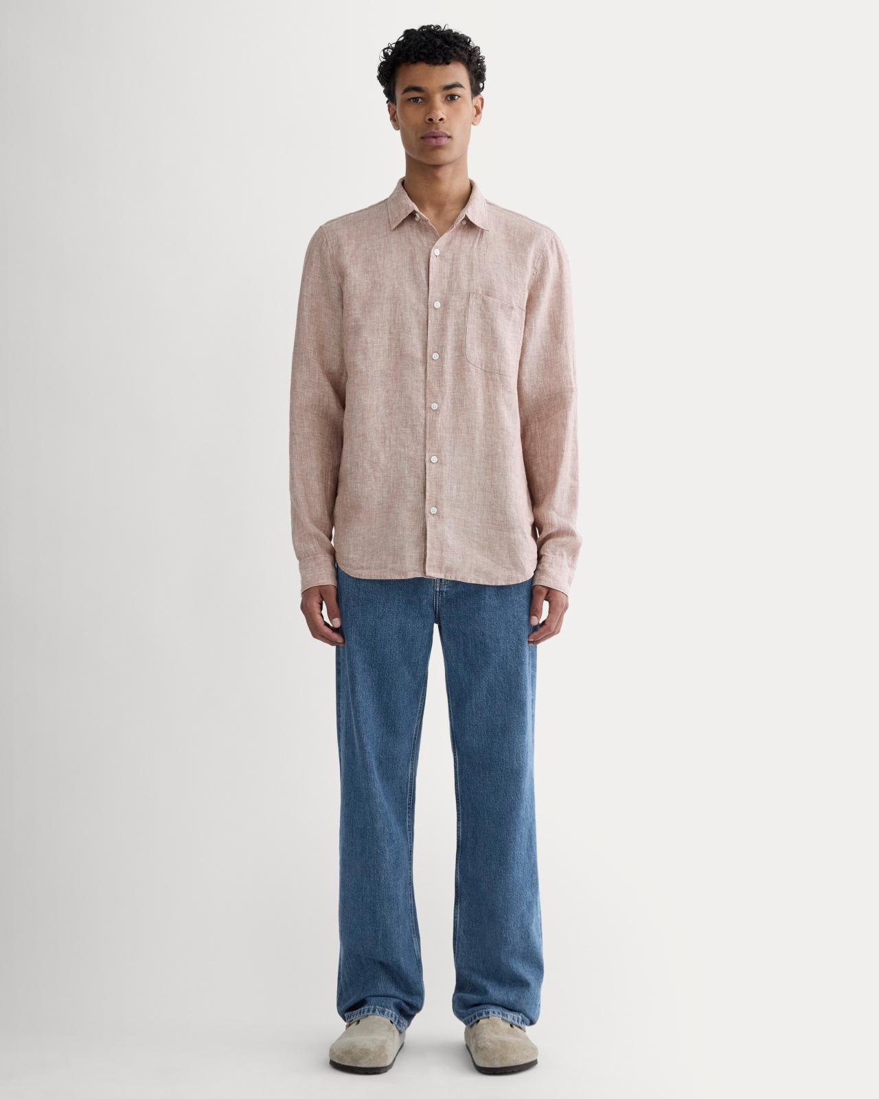 Mens Classic Shirt in Linen by Everlane Product Image