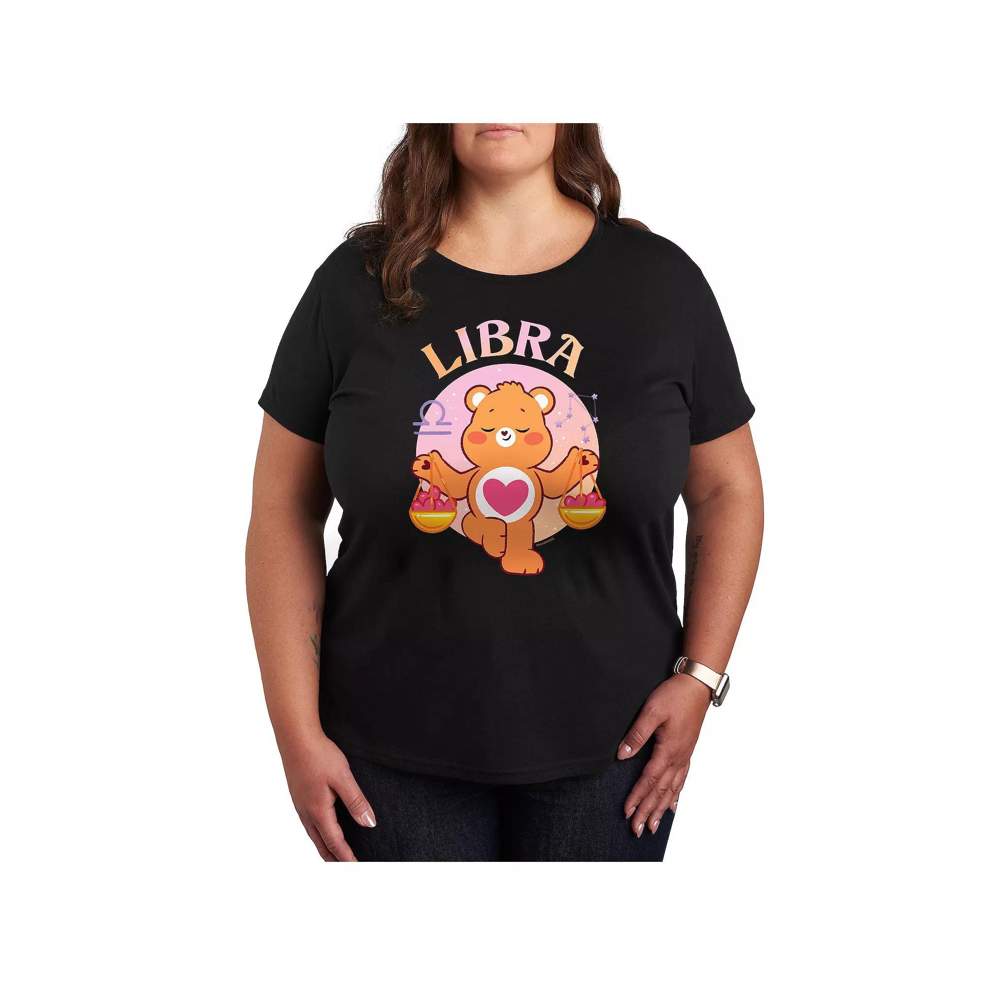 Plus Care Bears Libra Graphic Tee, Womens Product Image