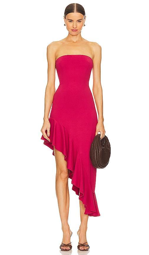 Asymmetrical Ruffle Dress Susana Monaco Product Image