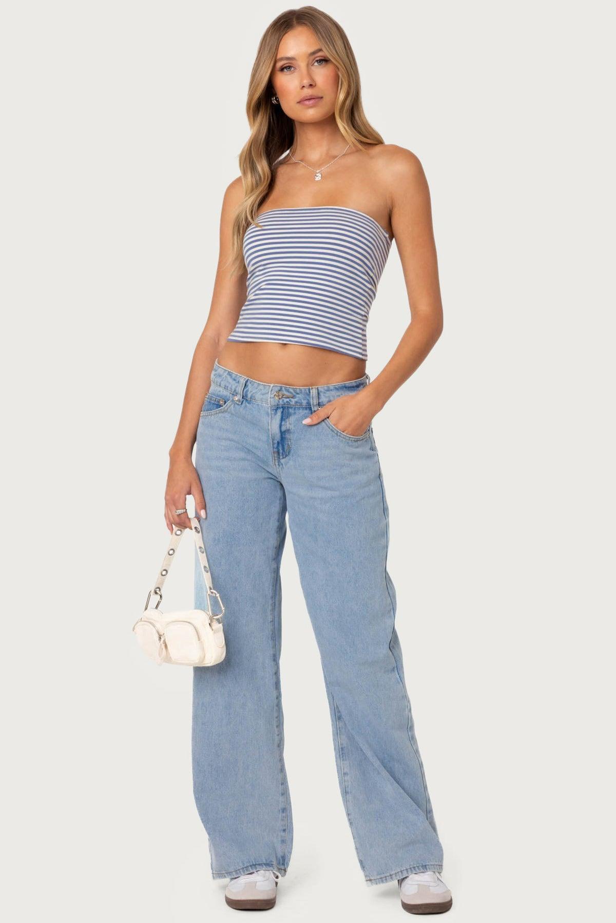 Raelynn Washed Low Rise Jeans Product Image