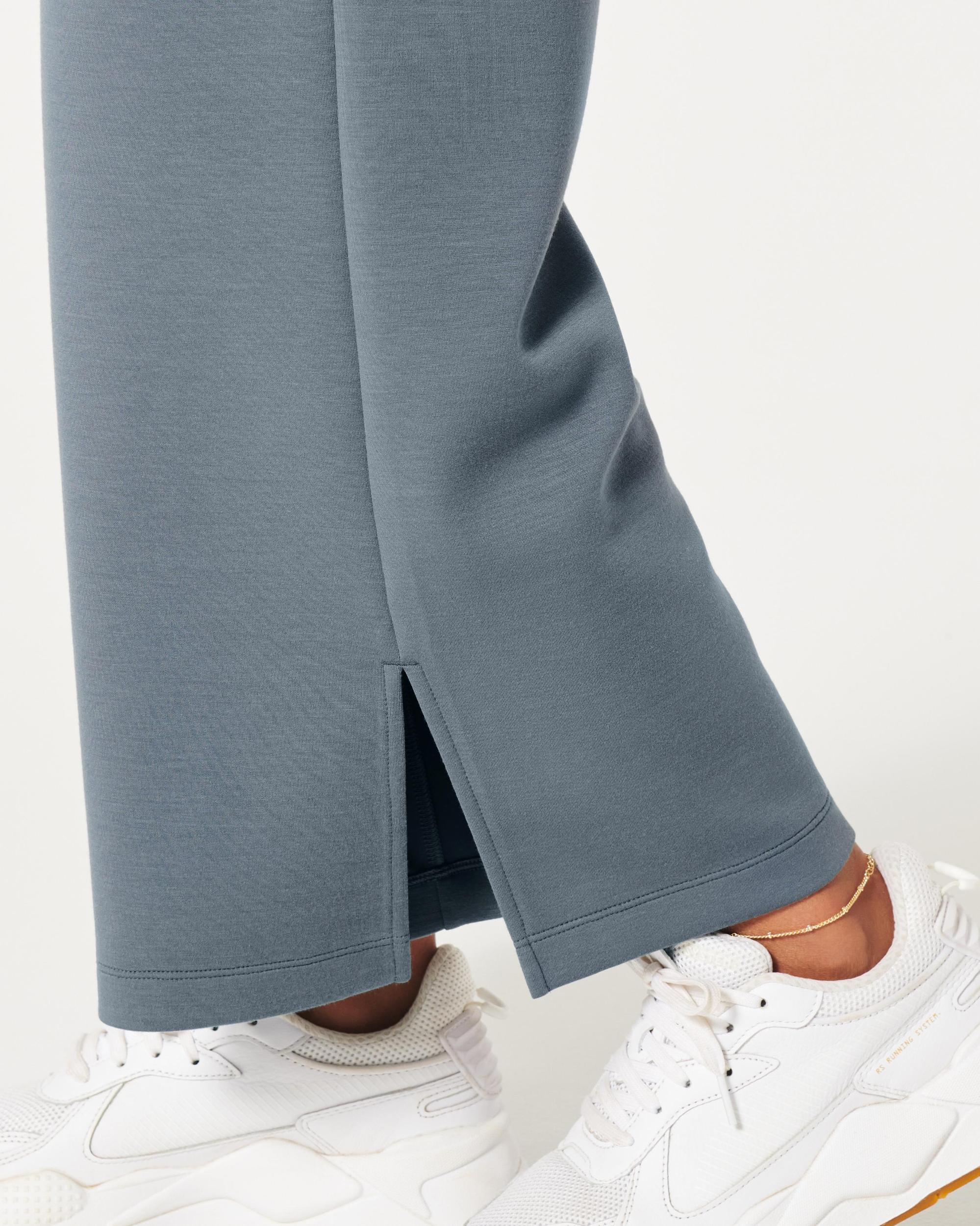 Gilly Hicks Active Cooldown Crop Wide-Leg Pants Product Image