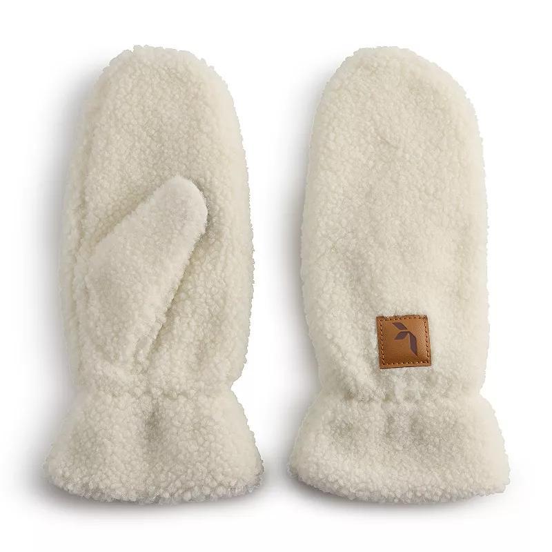Women's Koolaburra by UGG Fluff Mittens, Size: Small-Medium, Brown Product Image