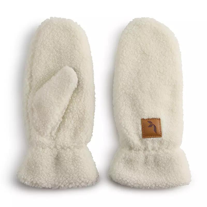 Women's Koolaburra by UGG Fluff Mittens, Size: Small-Medium, Brown Product Image
