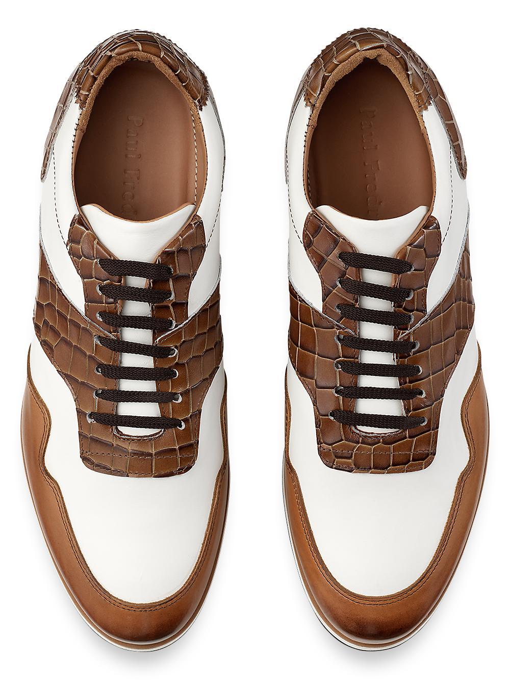 Jared Sneaker - Tan/white Product Image