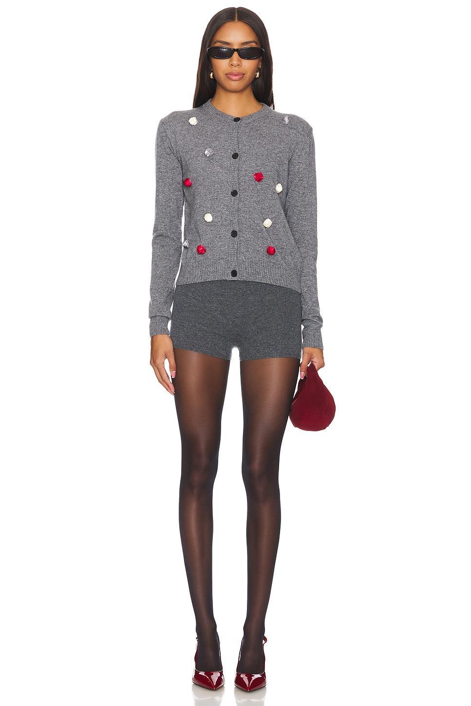 Rosebuds Embellished Cardigan MSGM Product Image
