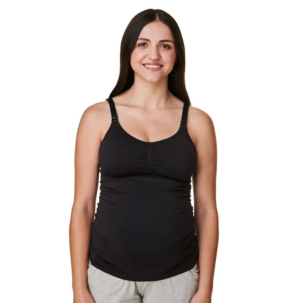 Women's Bravado Designs bravado! BASICS Slimming Maternity and Nursing Cami 7403BA, Size: XL, Black Product Image