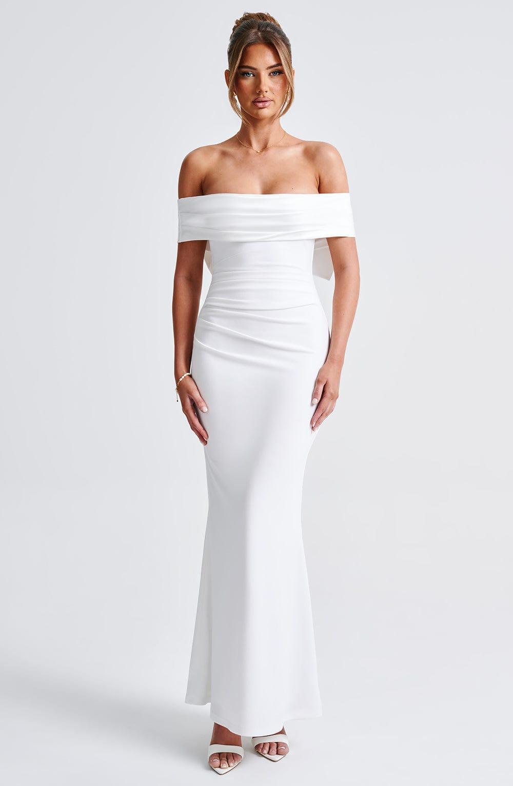 Joanna Maxi Dress - Ivory Product Image