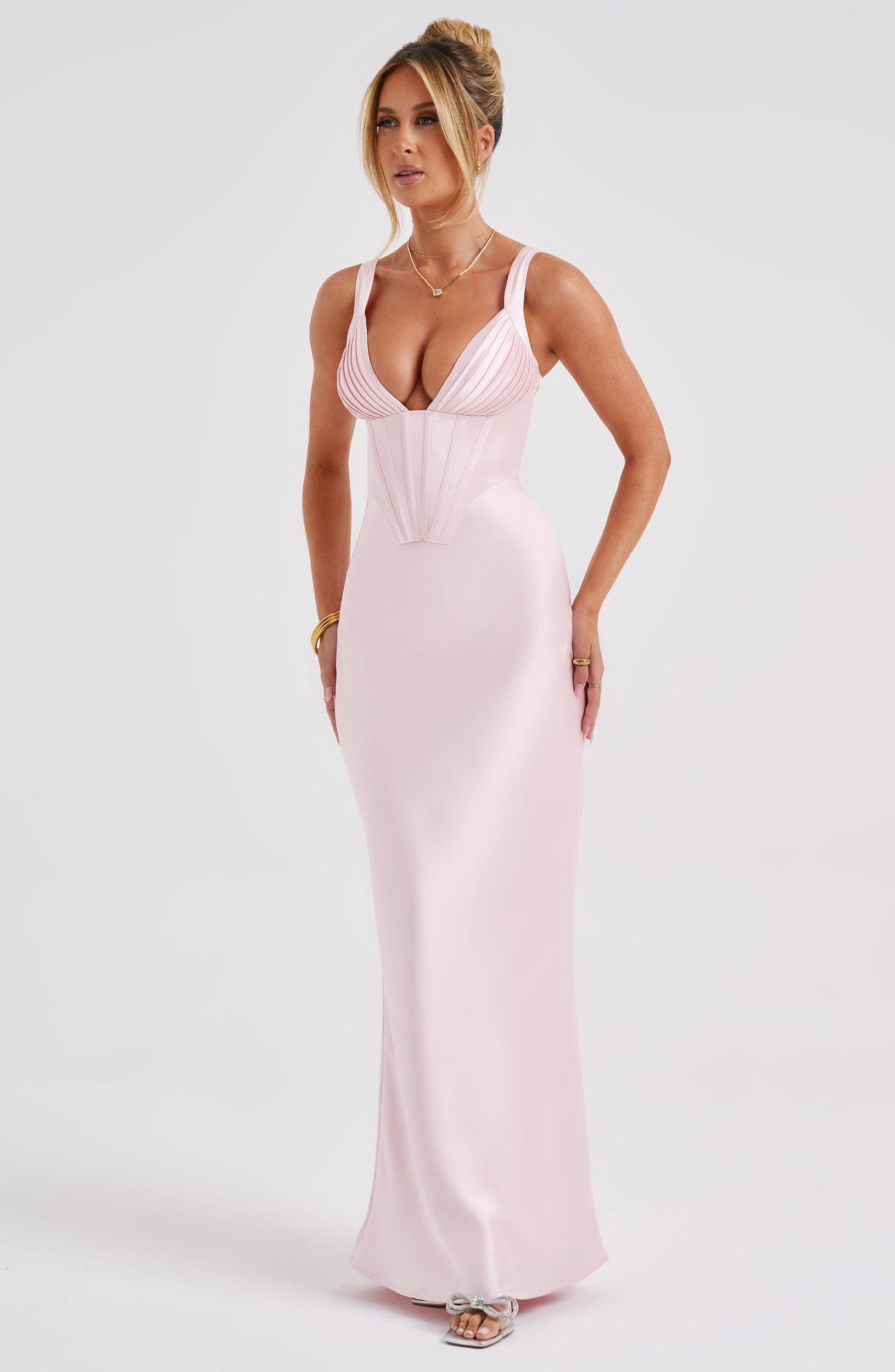 Shae Maxi Dress - Blush Product Image