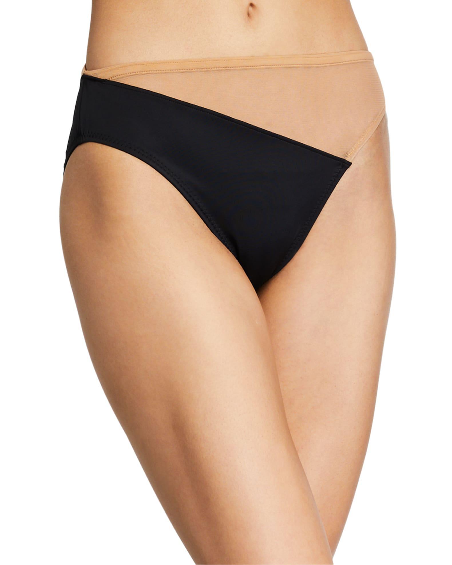 Norma Kamali Snake Mesh Swim Bottom Product Image