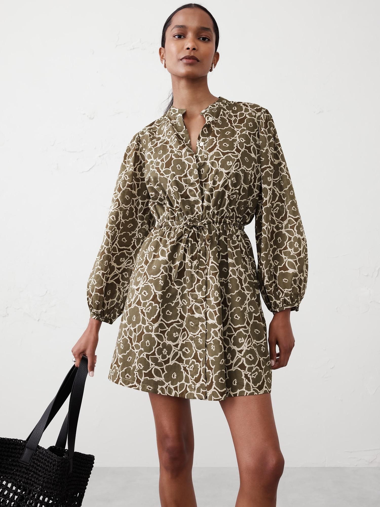 Voile Mini Shirtdress Product Image