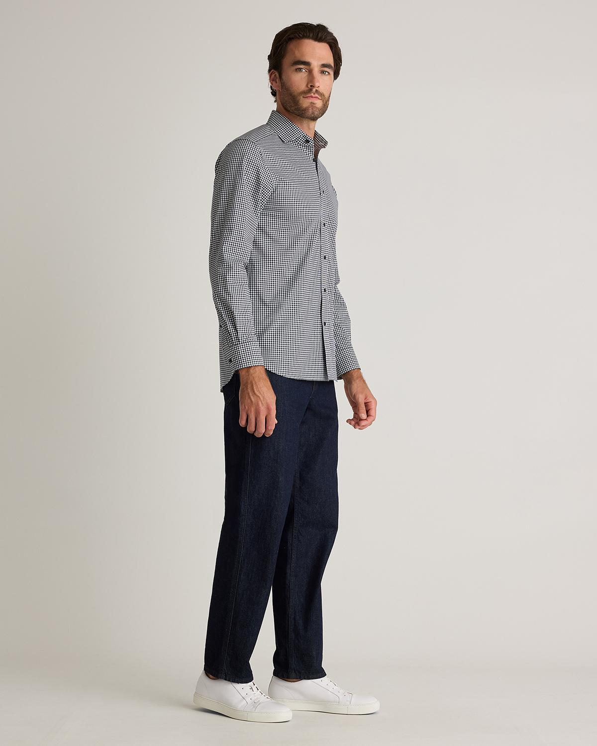 Quince | Men's Stretch Poplin Dress Shirt Organic Cotton Product Image