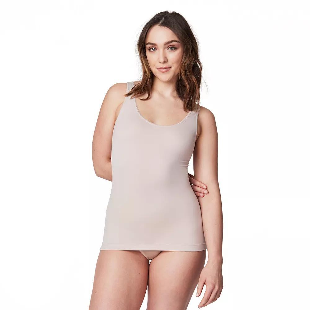 RED HOT by SPANX® Women's Light Control Shapewear Primers Tank Top 10163R, Size: Large, Beige Nude Product Image