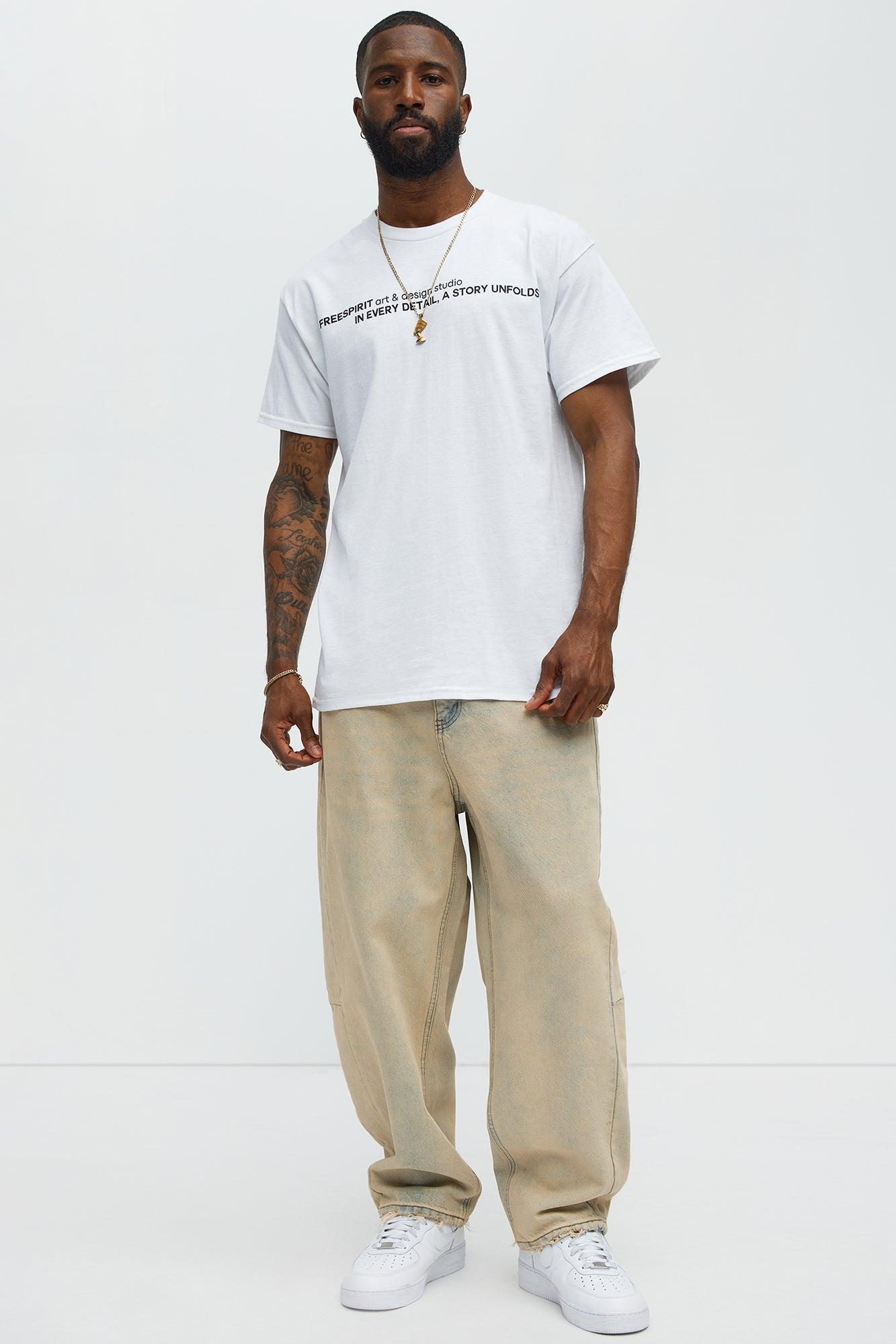 Freespirit Studio Department Short Sleeve Tee - White Product Image