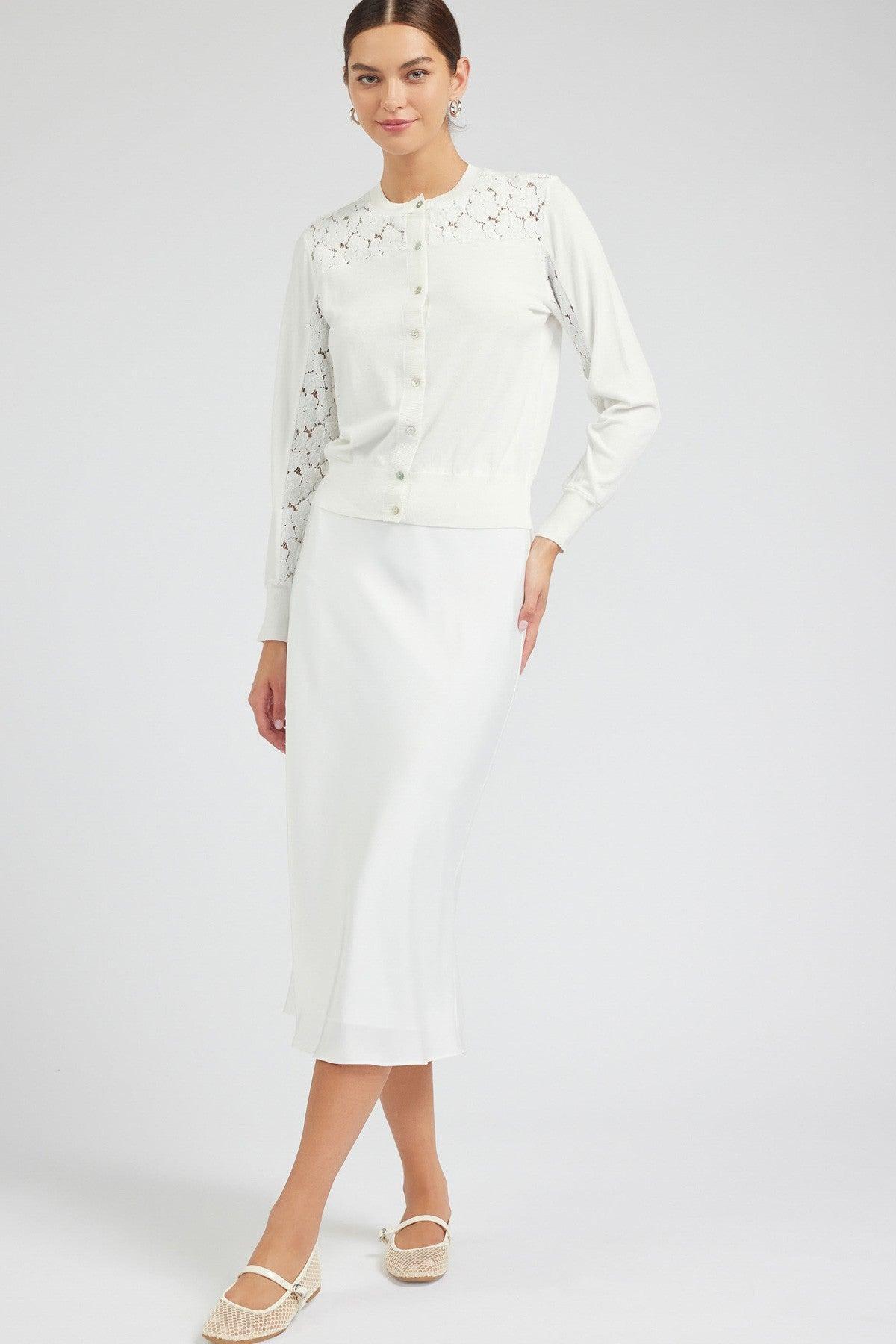 Floral Combo Button Down Cardi Product Image