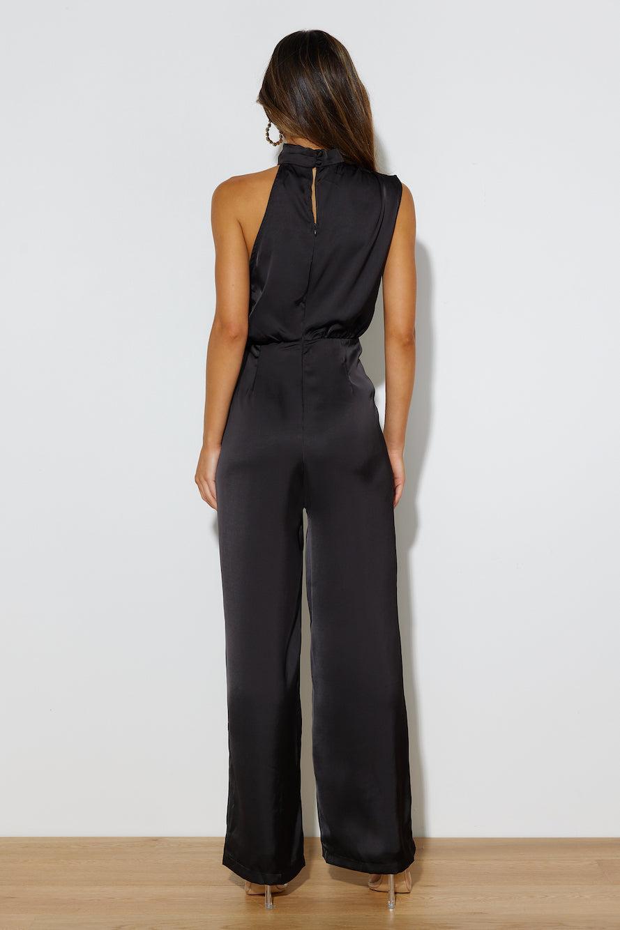 Youthful Days Jumpsuit Black Product Image