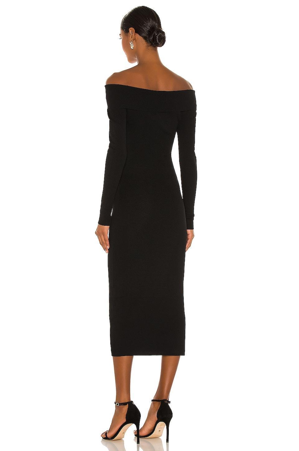 Off Shoulder Knit Dress Bardot Product Image