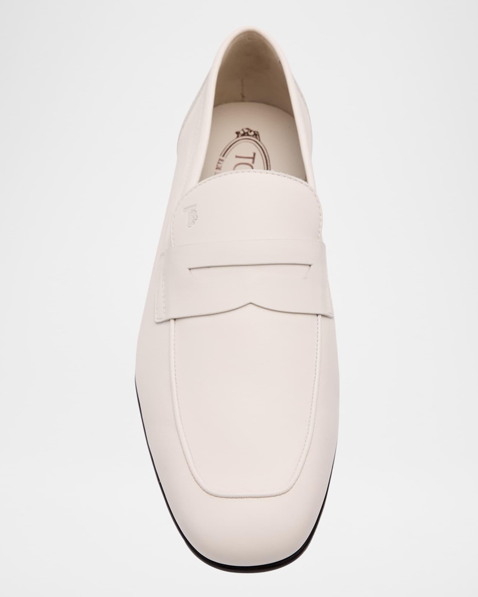 Mens Leather Penny Loafers Product Image