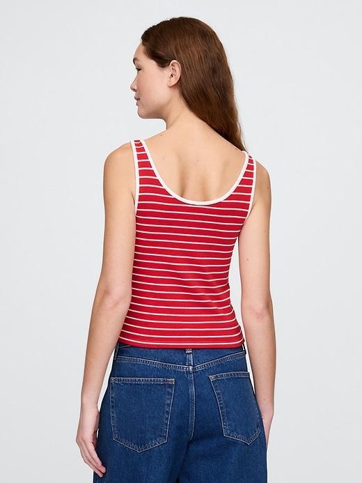 Modern Cropped Tank Top Product Image