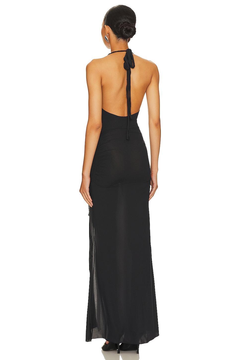 JLo Mesh Halter Gown Indah Product Image