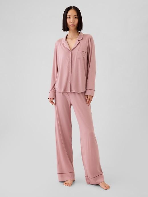 Modal Pajama Shirt Product Image