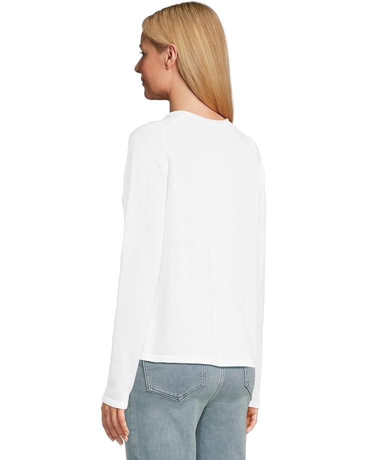 Crew Neck Raglan Sleeve Sweater Product Image