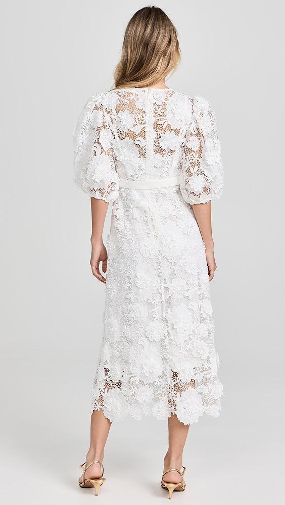 Zimmermann Halliday Lace Flower Dress | Shopbop Product Image