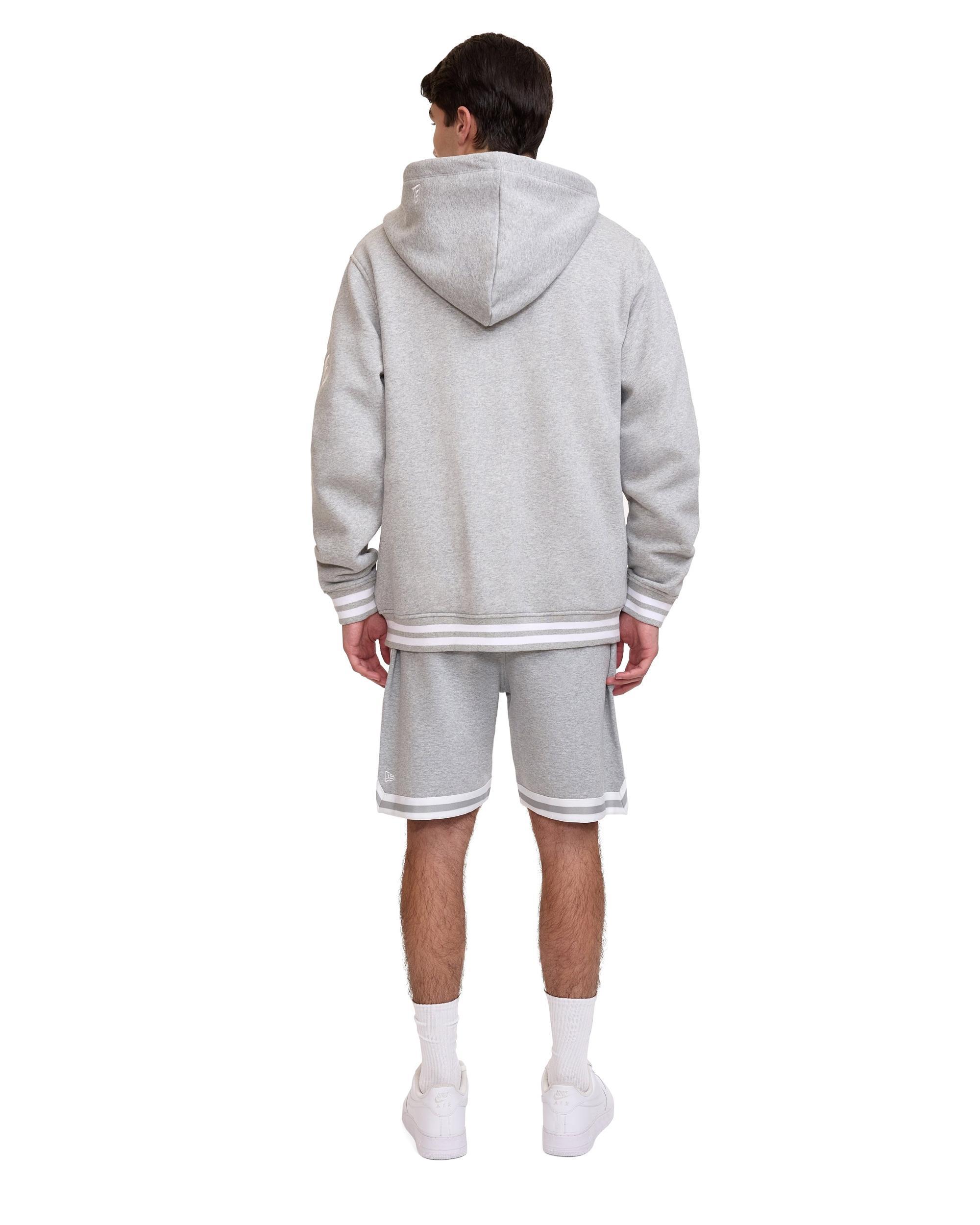 Boston Celtics Gray Logo Select Full-Zip Hoodie Male Product Image