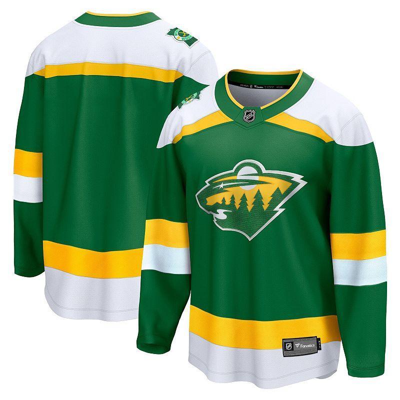 Mens Fanatics Branded Minnesota Wild 2023/24 Alternate Premier Breakaway Jersey Product Image