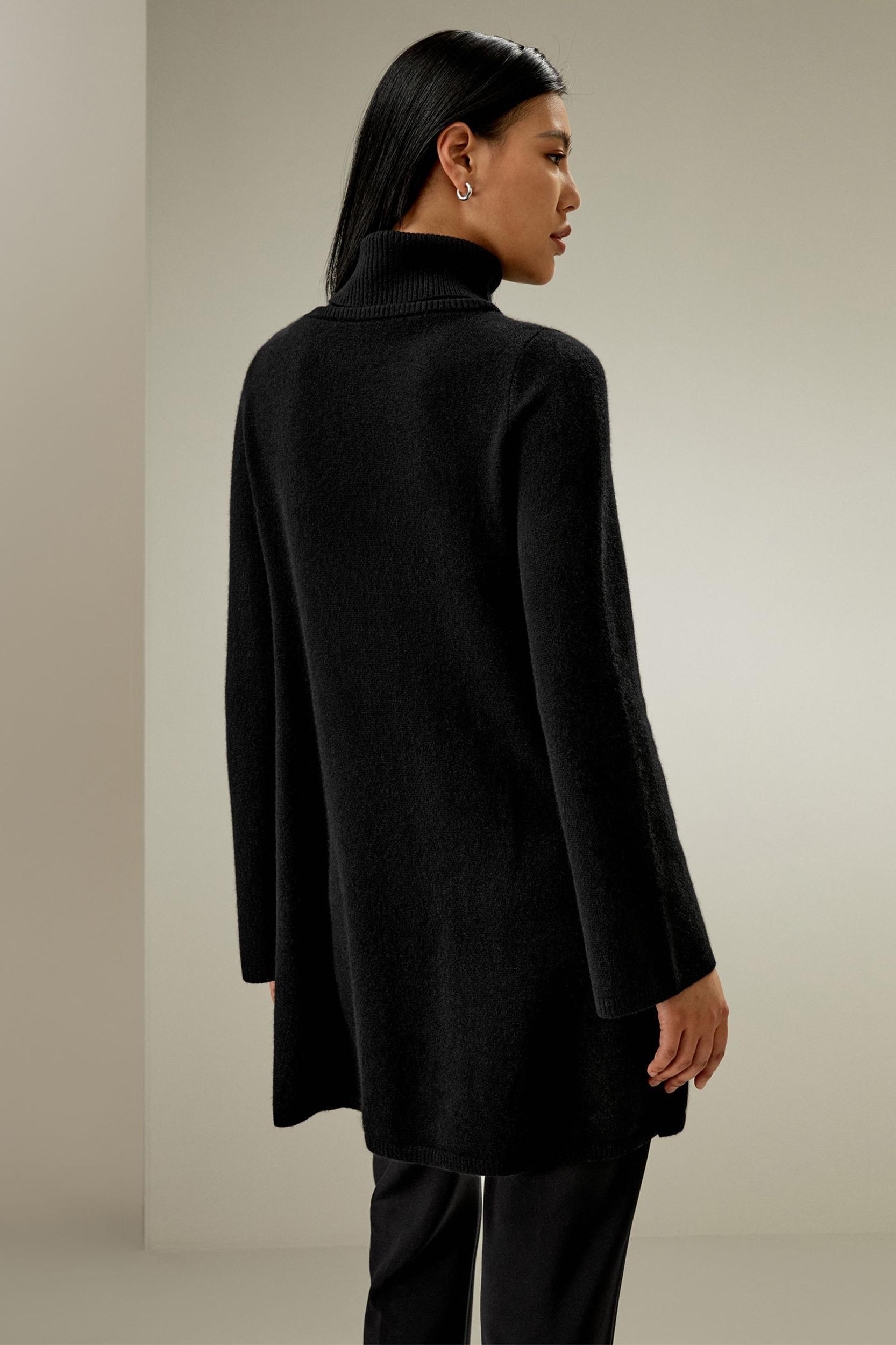 Pullover Mid-length Cashmere Sweater Product Image