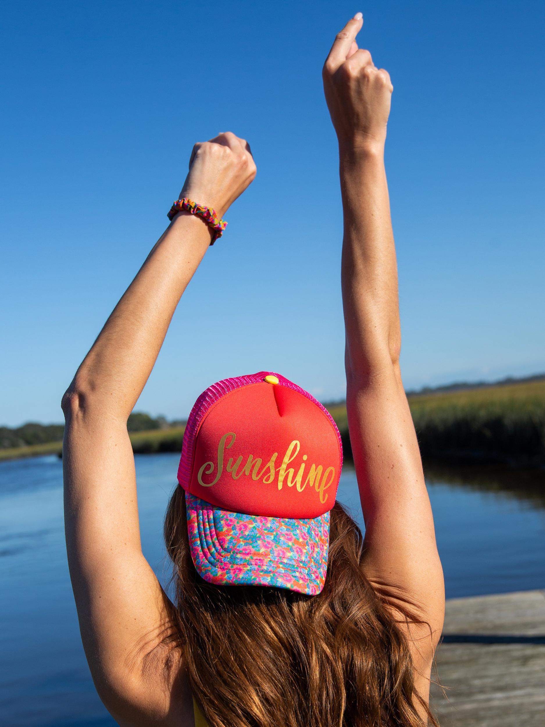 Adjustable Trucker Hat - Sunshine Product Image