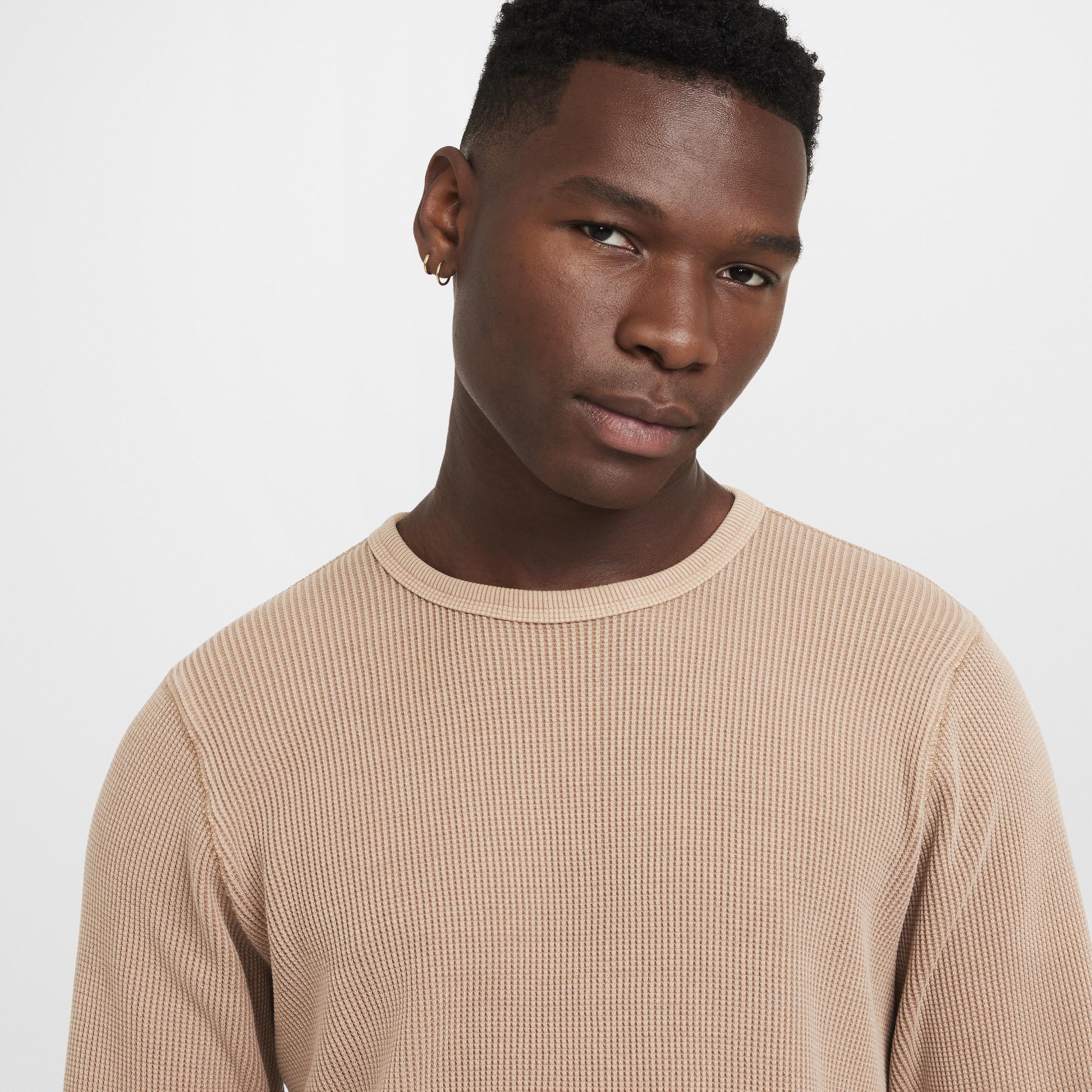 Nike Mens Life Heavyweight Waffle Long-Sleeve Top Product Image