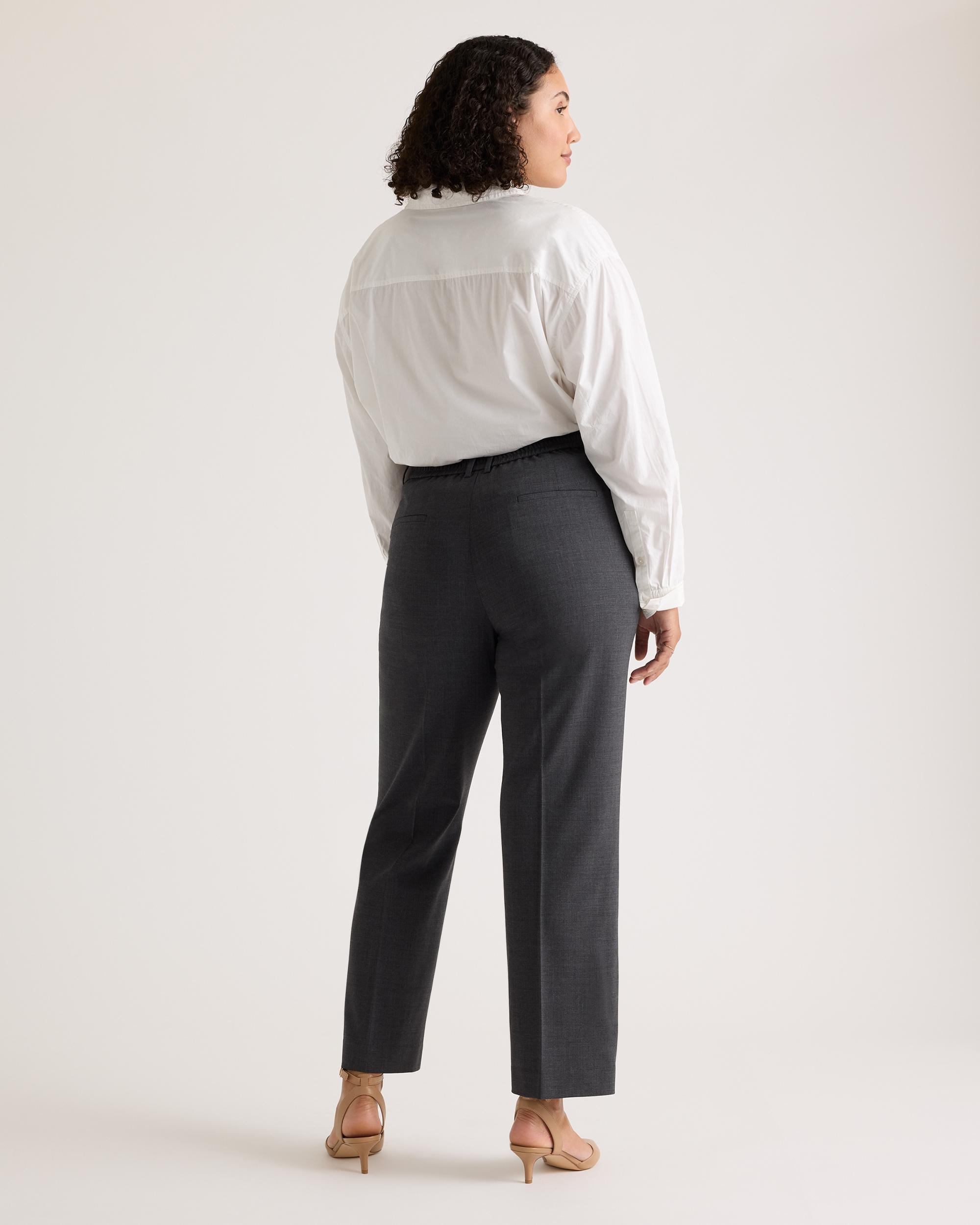 Quince | Women's Italian Wool Straight Leg Pants Product Image