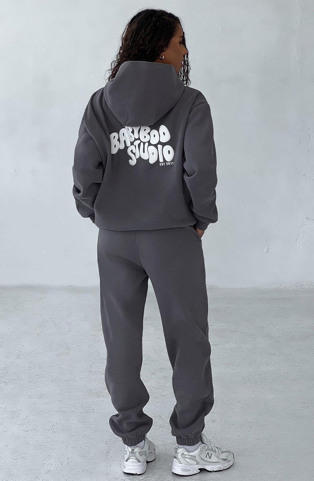 Studio Sweatpants - Charcoal/White Product Image