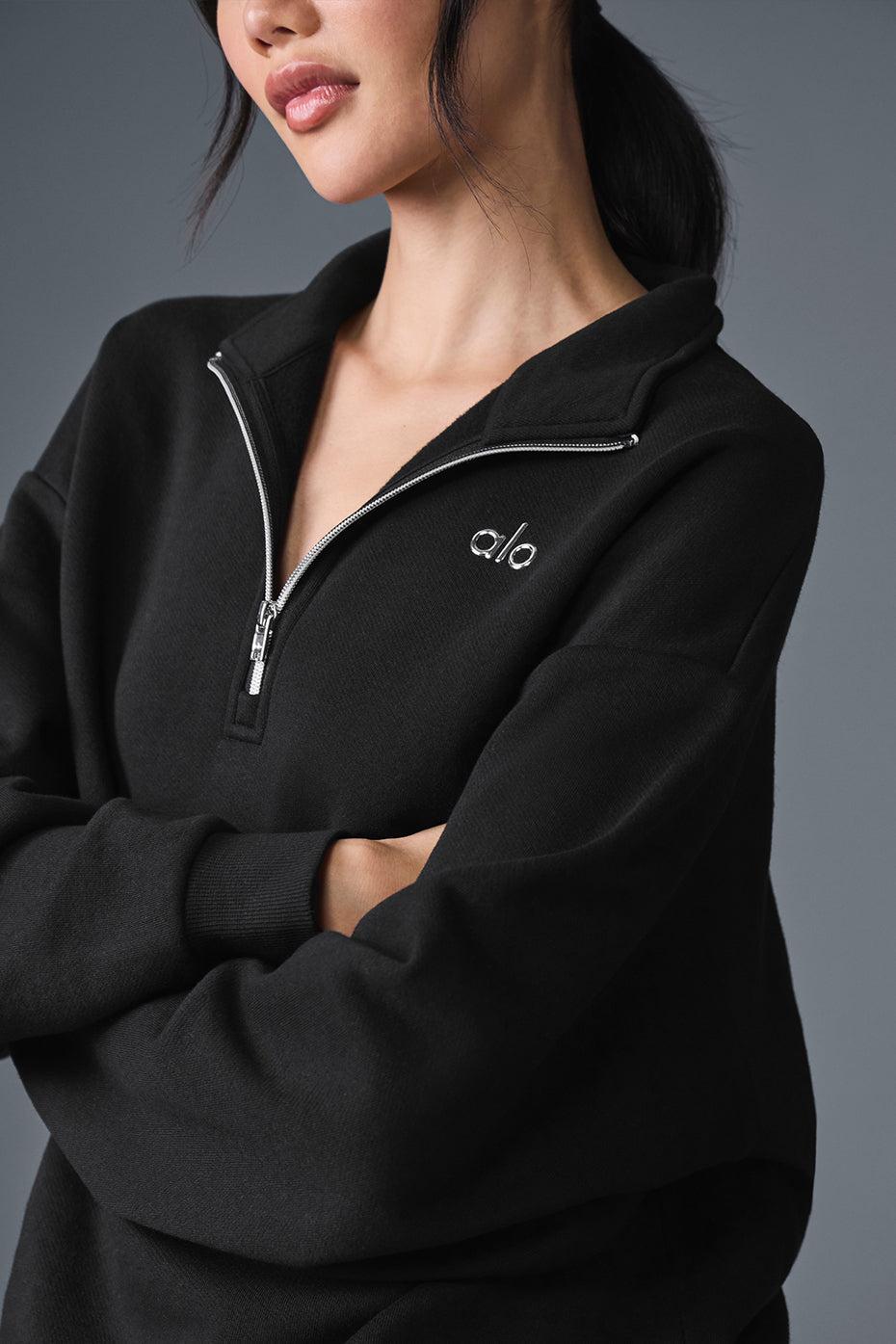 Accolade 1/4 Zip Pullover - Black Product Image