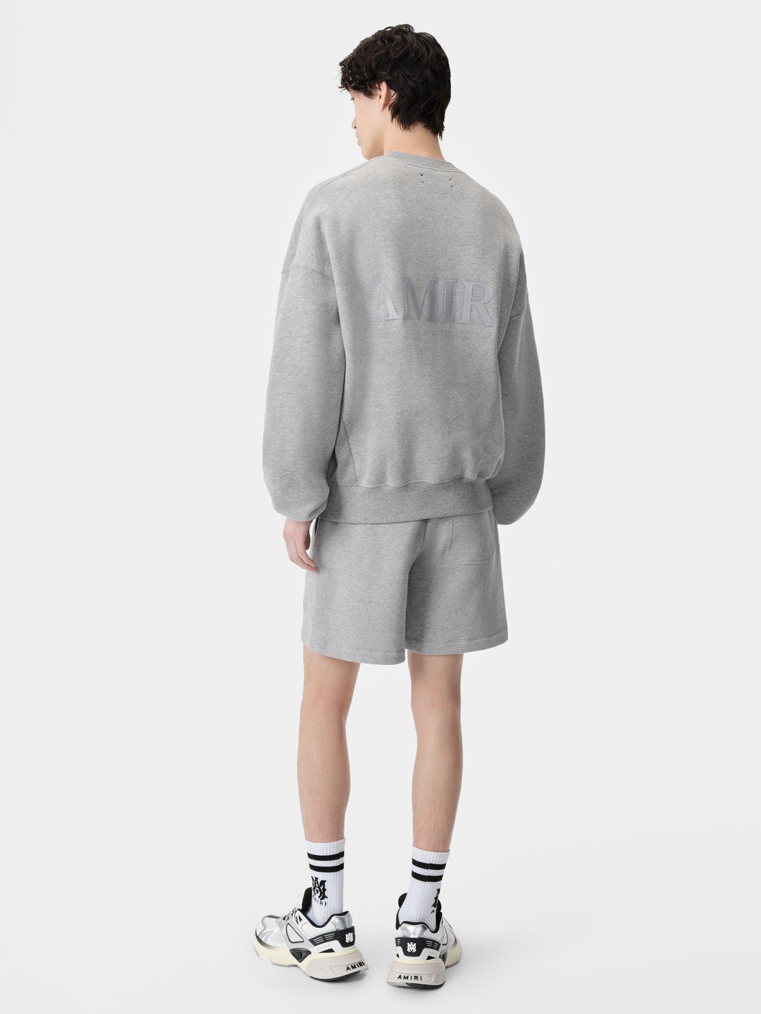 AMIRI EMBROIDERED SHORT - Grey Male Product Image