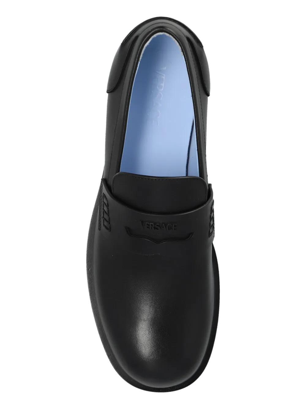 logo embossed loafers  Product Image