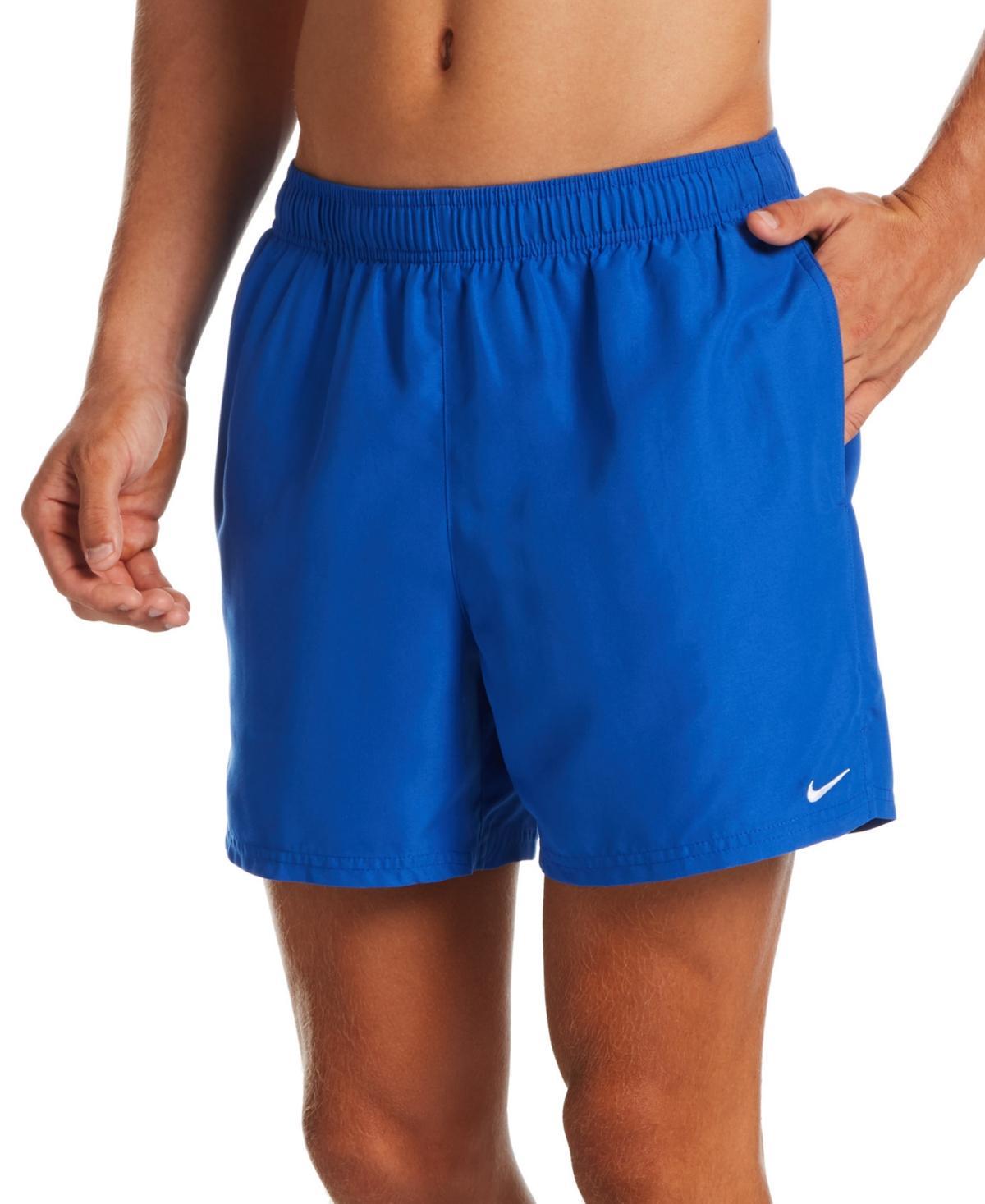 NIKE Men's Essential Lap Solid 5" Swim Trunks In Iron Grey Product Image