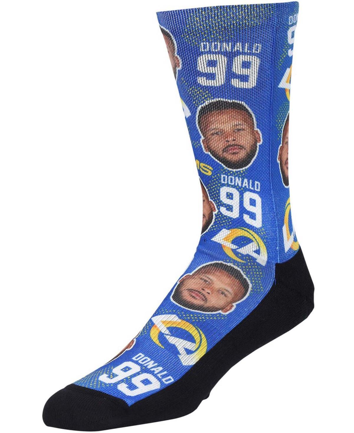 Youth Rock Em Socks Matthew Stafford Los Angeles Rams Football Guy Crew Socks, Boy's, Team Product Image
