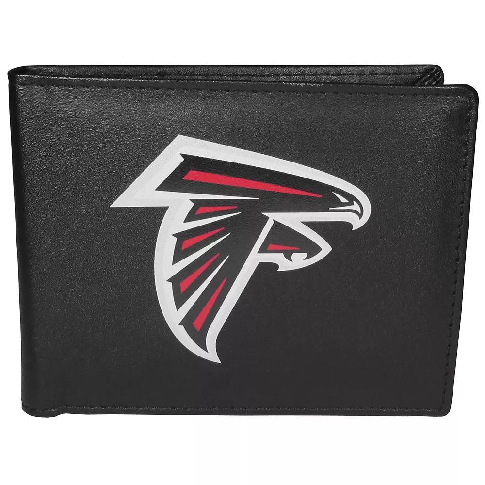 Men's Atlanta Falcons Leather Bi-Fold Wallet, Team Product Image